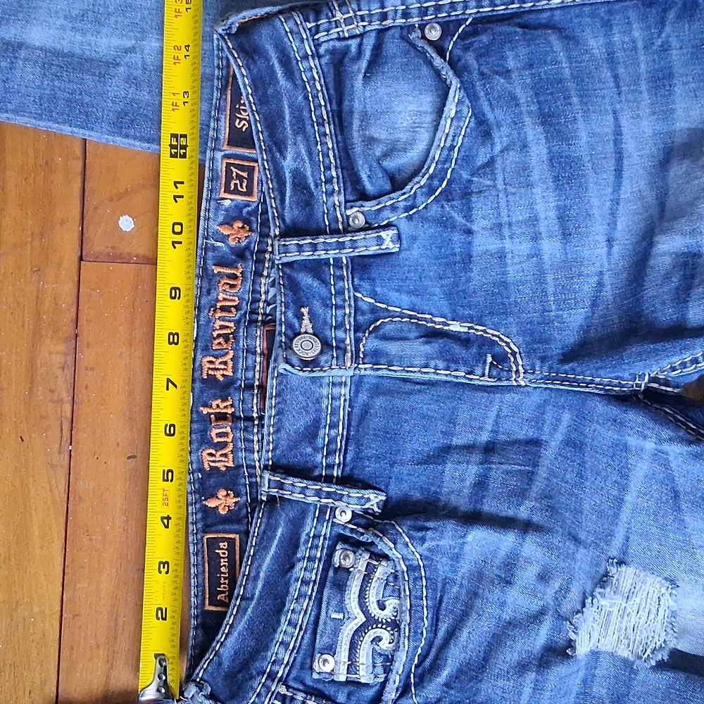 Rock Revival Size 27 Skinny Abrienda - Picture 5 of 14